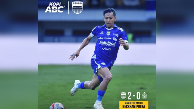 Hasil akhir Persib Bandung vs Semen Padang. [Instagram]